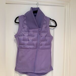 Women's Purple Puffer Vest